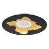 Illuminazione Globo Lighting Obscura Plafoniera LED Nero, 1-Luce