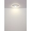 Illuminazione Globo Lighting Eila Plafoniera LED Bianco, 1-Luce, Telecomando