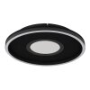 Illuminazione Globo Lighting Emory Plafoniera LED Nero, 1-Luce