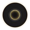 Illuminazione Globo Lighting Emory Plafoniera LED Nero, 1-Luce