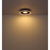 Illuminazione Globo Lighting Emory Plafoniera LED Nero, 1-Luce