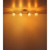 Illuminazione Globo Lighting Zachery Plafoniera Nichel opaco, 4-Luci