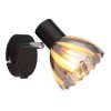 Illuminazione Globo Lighting Zachery Plafoniera, Faretto da soffitto, Applique, Faretto da parete Nero, 1-Luce