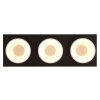 Illuminazione Globo Lighting Raymond Plafoniera LED Antracite, Nero, 1-Luce