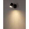 Illuminazione Globo Lighting Walters Plafoniera, Faretto da soffitto, Applique, Faretto da parete Nero, 1-Luce