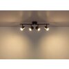 Illuminazione Globo Lighting Walters Plafoniera Nero, 4-Luci