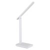 Illuminazione Globo Lighting Lorna Lampada da tavolo LED Bianco, 1-Luce
