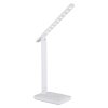 Illuminazione Globo Lighting Lorna Lampada da tavolo LED Bianco, 1-Luce