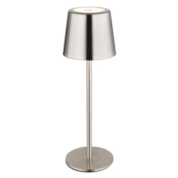 Illuminazione Globo Lighting Vancouver Lampada da tavolo LED Nichel opaco, 1-Luce