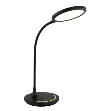 Illuminazione Globo Lighting Kenny Lampada da tavolo LED Nero, 1-Luce Illuminazione Globo Lighting Kenny Lampada da tavolo LED Nero, 1-Luce