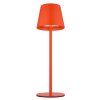 Illuminazione Globo Lighting Vannie Lampada da tavolo LED Rosso, 1-Luce