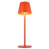Illuminazione Globo Lighting Vannie Lampada da tavolo LED Rosso, 1-Luce
