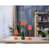 Illuminazione Globo Lighting Vannie Lampada da tavolo LED Rosso, 1-Luce
