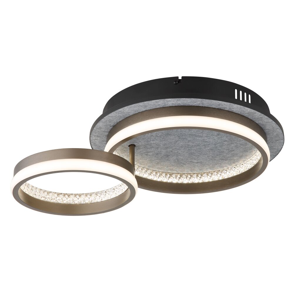Illuminazione Globo Lighting Della Plafoniera LED Nero, 1-Luce main product photo