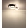 Illuminazione Globo Lighting Della Plafoniera LED Nero, 1-Luce