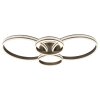 Illuminazione Globo Lighting Grouni Plafoniera LED Titanio, 1-Luce