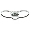 Illuminazione Globo Lighting Grouni Plafoniera LED Titanio, 1-Luce