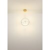 Illuminazione Globo Lighting Neil Lampadario a sospensione LED Cromo, 1-Luce, Telecomando