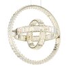 Illuminazione Globo Lighting Neil Lampadario a sospensione LED Cromo, 1-Luce, Telecomando