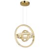 Illuminazione Globo Lighting Neil Lampadario a sospensione LED Oro, 1-Luce, Telecomando