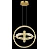 Illuminazione Globo Lighting Neil Lampadario a sospensione LED Oro, 1-Luce, Telecomando