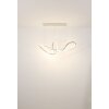 Illuminazione Globo Lighting Iduna Lampadario a sospensione LED Cromo, 1-Luce, Telecomando
