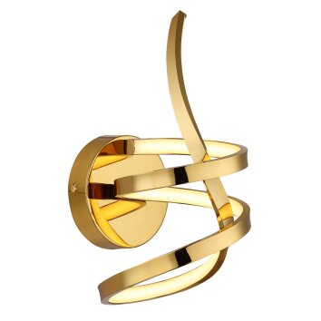 Illuminazione Globo Lighting Iduna Plafoniera LED Oro, 1-Luce