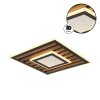 Illuminazione Globo Lighting Woody Plafoniera LED Écru, Nero, 1-Luce