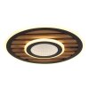 Illuminazione Globo Lighting Woody Plafoniera LED Écru, Nero, 1-Luce