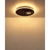Illuminazione Globo Lighting Woody Plafoniera LED Écru, Nero, 1-Luce