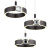 Illuminazione Globo Lighting Hendricks Lampadario a sospensione LED Bronzo, 1-Luce