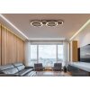 Illuminazione Globo Lighting Tisha Plafoniera LED Écru, Nero, 1-Luce