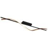 Illuminazione Globo Lighting Watkins Plafoniera LED Nero, 1-Luce