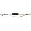 Illuminazione Globo Lighting Watkins Plafoniera LED Nero, 1-Luce