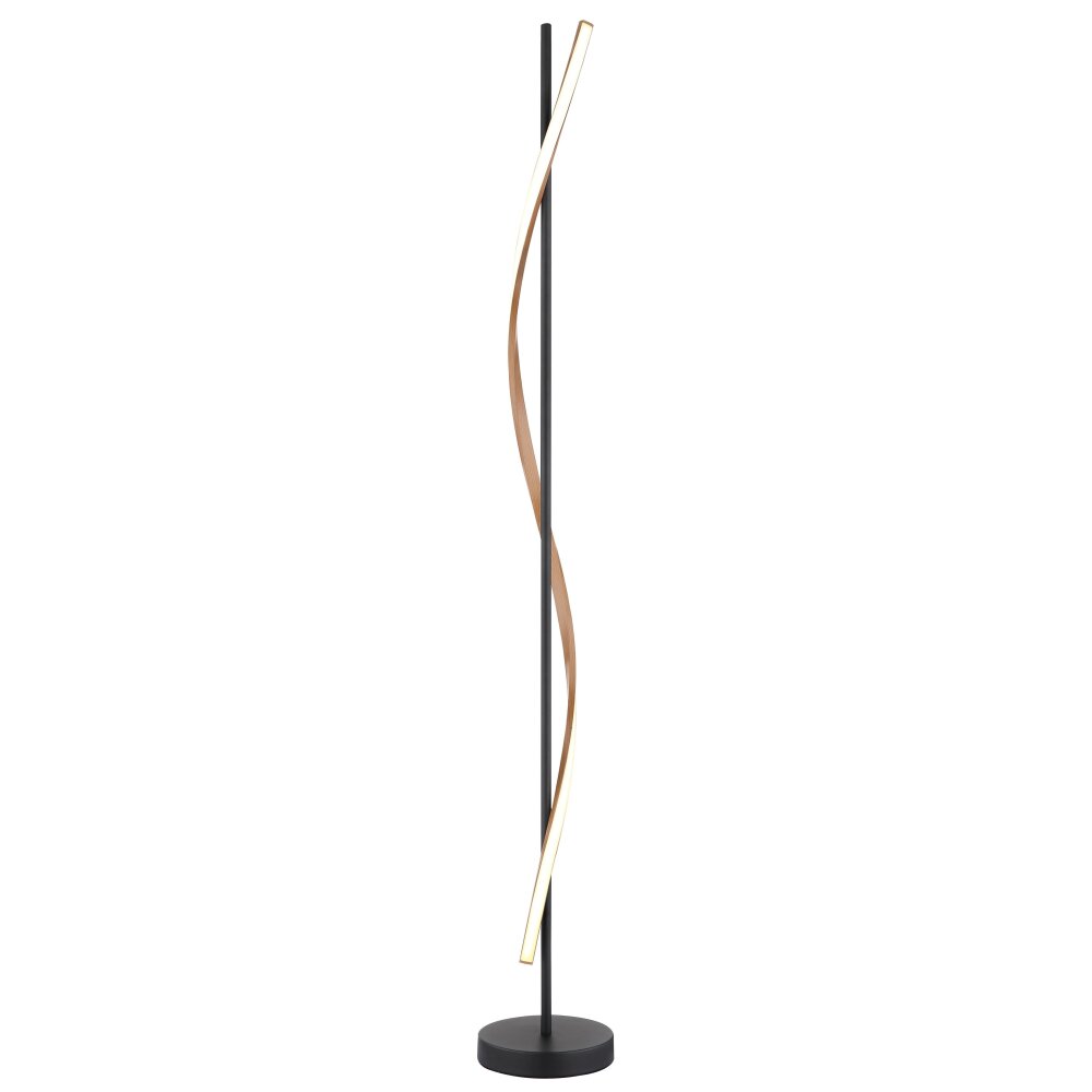 Illuminazione Globo Lighting Watkins Lampada da terra LED Nero, 1-Luce main product photo