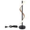 Illuminazione Globo Lighting Watkins Lampada da tavolo LED Nero, 1-Luce