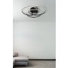 Illuminazione Globo Lighting Kombos Plafoniera LED Nero, 1-Luce