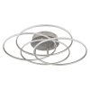 Illuminazione Globo Lighting Kombos Plafoniera LED Nichel opaco, 1-Luce