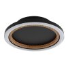 Illuminazione Globo Lighting Dakari Plafoniera LED Nero, 1-Luce