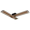 Illuminazione Globo Lighting Dakari Plafoniera LED Nero, 1-Luce