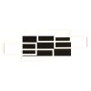 Illuminazione Globo Lighting Jeffry Plafoniera LED Antracite, Nero, 1-Luce, Telecomando