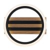 Illuminazione Globo Lighting Blevins Plafoniera LED Écru, Nero, 1-Luce