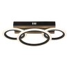 Illuminazione Globo Lighting Blevins Plafoniera LED Écru, Nero, 1-Luce