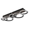 Illuminazione Globo Lighting Blevins Plafoniera LED Écru, Nero, 1-Luce