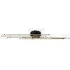 Illuminazione Globo Lighting Lawson Plafoniera LED Nero, 1-Luce