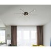 Illuminazione Globo Lighting Lawson Plafoniera LED Nero, 1-Luce
