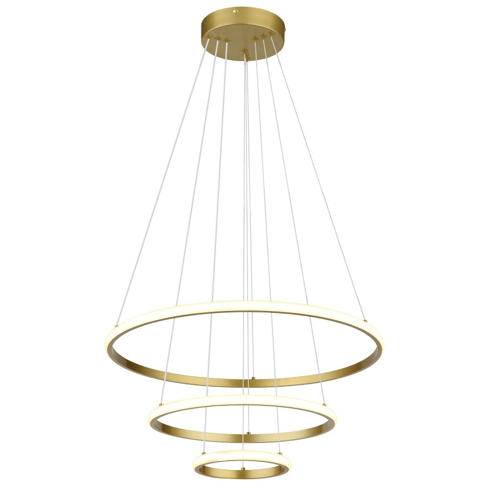 Illuminazione Globo Lighting Corine Lampadario a sospensione LED Oro, 1-Luce main product photo