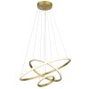 Illuminazione Globo Lighting Corine Lampadario a sospensione LED Oro, 1-Luce