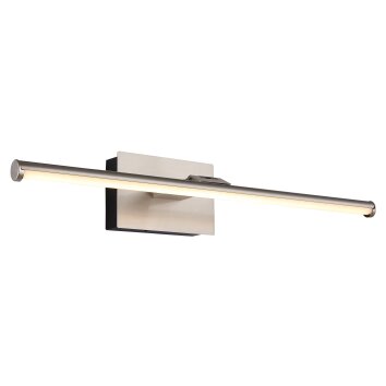 Illuminazione Globo Lighting Jaime Applique LED Nichel opaco, 1-Luce, Telecomando