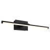Illuminazione Globo Lighting Jaime Applique LED Nero, 1-Luce, Telecomando